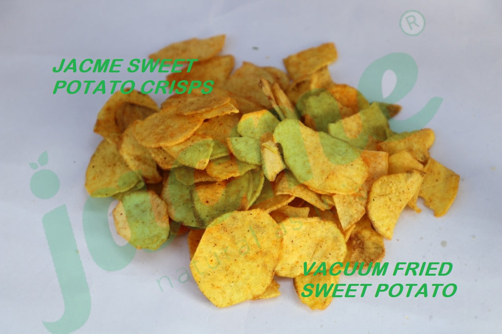 Why choose Vacuum Fried Sweet Potato Crisps over normal chips?